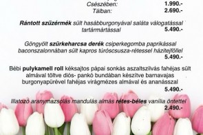 Tavaszi ajánlatunk